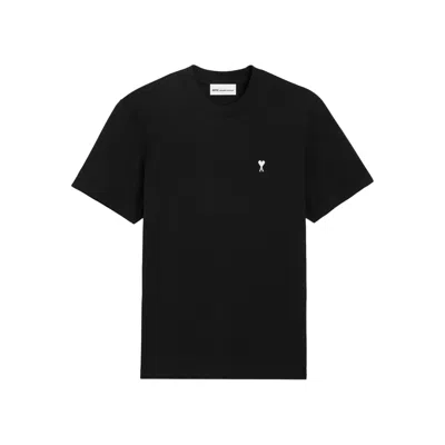 Ami Alexandre Mattiussi Ami Paris Men Ami De Coeur T-shirt In Organic Cotton Jersey In Multi