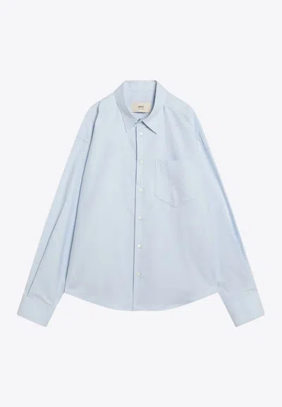 AMI ALEXANDRE MATTIUSSI AMI DE COEUR LONG-SLEEVED SHIRT