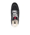 Ami Alexandre Mattiussi Ami De Coeur Low-top Sneakers In Black