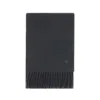 Ami Alexandre Mattiussi Ami Paris Men Echarpe Ami De Coeur Noir In Black