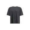 Ami Alexandre Mattiussi Ami Paris Men Ami De Coeur T-shirt In Gray