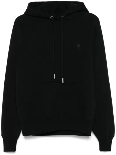 Ami Alexandre Mattiussi Hoodie Mit Ami De Coeur-motiv In Schwarz