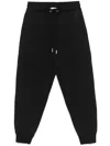 Ami Alexandre Mattiussi Ami De Coeur Tapered Track Pants In Black