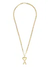 Ami Alexandre Mattiussi Ami De Coeur Necklace In Gold