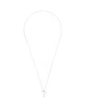 Ami Alexandre Mattiussi Ami De Coeur Chain Necklace In White