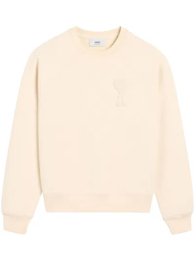 AMI ALEXANDRE MATTIUSSI AMI DE COEUR PATCH SWEATSHIRT