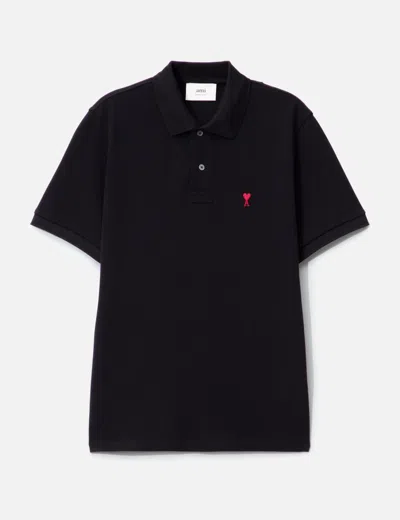 AMI ALEXANDRE MATTIUSSI AMI DE COEUR POLO SHIRT