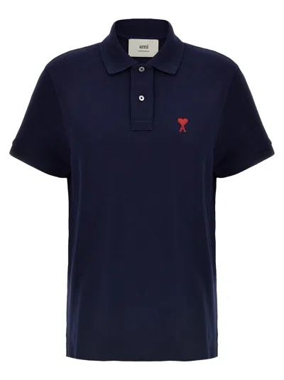 AMI ALEXANDRE MATTIUSSI AMI DE COEUR POLO SHIRT