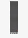 Ami Alexandre Mattiussi Ami De Coeur Scarf In Gray