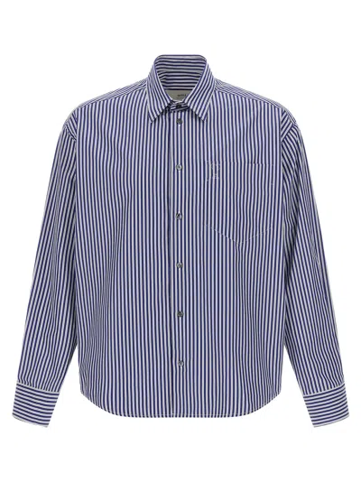 AMI ALEXANDRE MATTIUSSI AMI DE COEUR SHIRT AND BLOUSE LIGHT BLUE