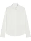 Ami Alexandre Mattiussi Ami Ami De Coeur Cotton Shirt In White