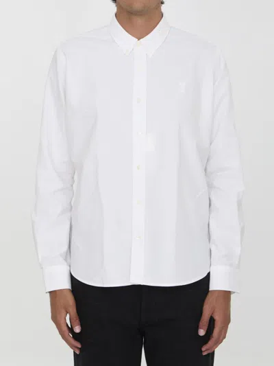 Ami Alexandre Mattiussi Ami Paris Shirt In White