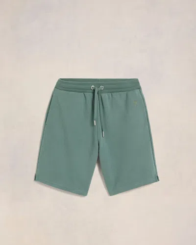 Ami Alexandre Mattiussi Ami De Coeur Short Beige In Antique Clay