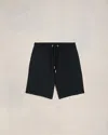 Ami Alexandre Mattiussi Ami Unisex Black Stretch Cotton Bermuda Shorts
