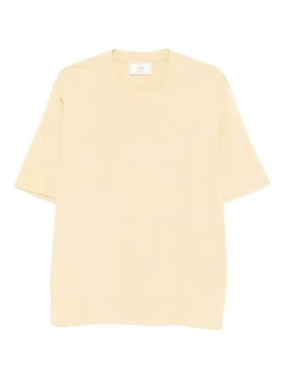 Ami Alexandre Mattiussi Ami De Coeur Short-sleeve T-shirt In Neutral