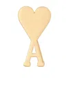 Ami Alexandre Mattiussi Ami De Coeur Single Earring In Yellow