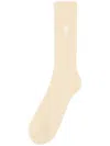 Ami Alexandre Mattiussi Ami De Coeur Socks In Neutrals
