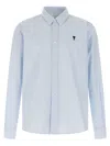 Ami Alexandre Mattiussi Ami De Coeur Shirt And Blouse Light Blue In Blue