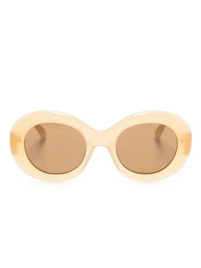 Ami Alexandre Mattiussi Ami De Coeur Sunglasses In 中性色