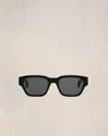 Ami Alexandre Mattiussi Ami Paris Rectangular Sunglasses In Black
