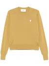 Ami Alexandre Mattiussi Ami De Coeur Sweater In Green