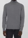 Ami Alexandre Mattiussi Grey Cashmere Turtleneck In Grey