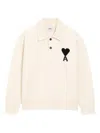 Ami Alexandre Mattiussi Ami De Coeur Sweater In Neutral
