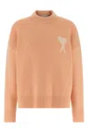 Ami Alexandre Mattiussi Ami De Coeur Sweater In Pink