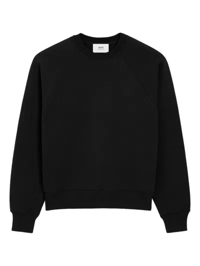 Ami Alexandre Mattiussi Ami De Coeur Sweatshirt In Black