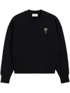 Ami Alexandre Mattiussi Ami De Coeur Sweatshirt In Black