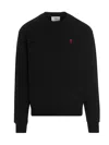 Ami Alexandre Mattiussi Ami Paris De Coeur Sweatshirt In Black