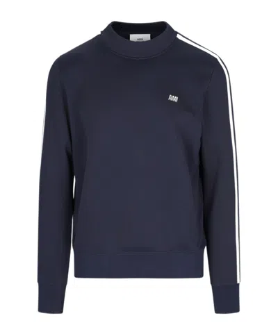 Ami Alexandre Mattiussi Ami De Coeur Sweatshirt In Black