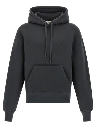 AMI ALEXANDRE MATTIUSSI AMI DE COEUR SWEATSHIRT GRAY