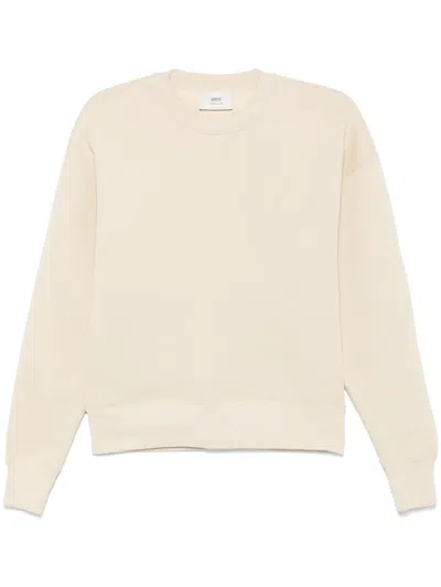 Ami Alexandre Mattiussi Ami De Coeur Sweatshirt In Neutral