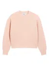 Ami Alexandre Mattiussi Pink Cotton Ami De Coeur Sweatshirt Pink In Pink