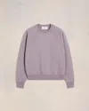 Ami Alexandre Mattiussi Ami De Coeur Sweatshirt Purple In Lilac