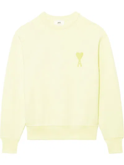 Ami Alexandre Mattiussi Ami De Coeur Sweatshirt In White