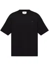 Ami Alexandre Mattiussi Black Cotton T-shirt