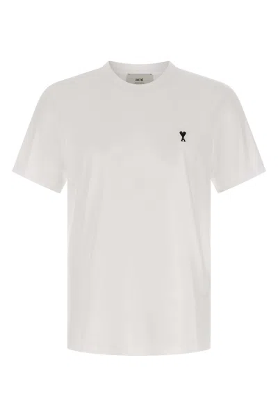 Ami Alexandre Mattiussi 'ami De Coeur' T-shirt In White