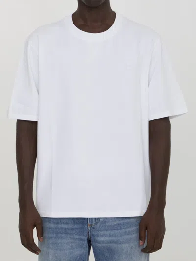 Ami Alexandre Mattiussi Ami De Coeur T-shirt In White