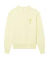 Ami Alexandre Mattiussi Ami De Coeur Sweatshirt In White