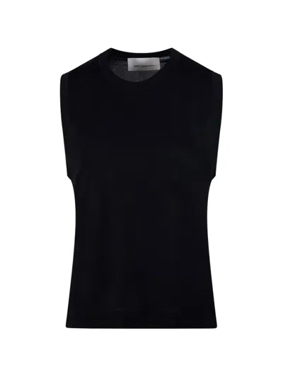 Ami Alexandre Mattiussi Ami De Coeur Tank Top In Black