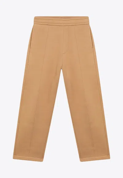 Ami Alexandre Mattiussi Ami De Coeur Track Pants In Brown