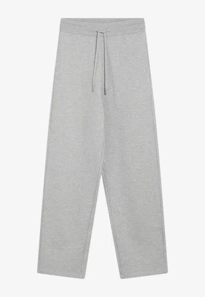 Ami Alexandre Mattiussi Ami De Coeur Track Pants In Gray