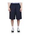 Ami Alexandre Mattiussi Ami De Coeur Track Shorts In Black