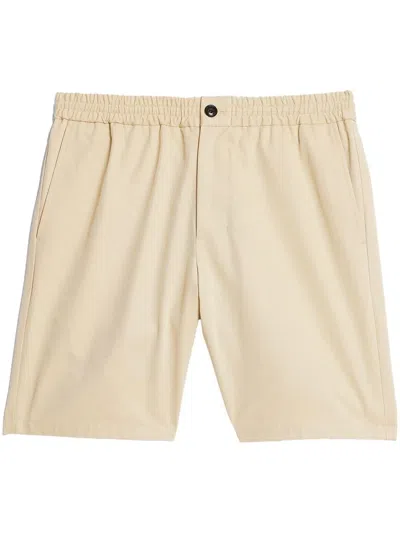 Ami Alexandre Mattiussi Ami De Coeur Track Shorts In Nude