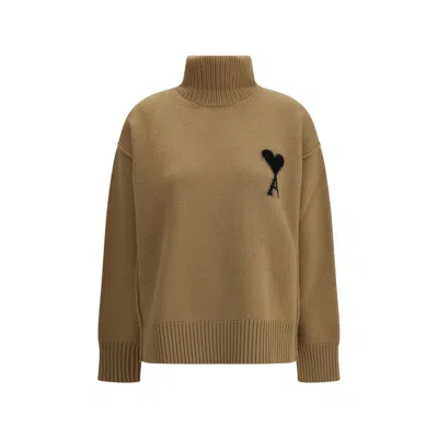 AMI ALEXANDRE MATTIUSSI AMI DE COEUR TURTLENECK SWEATER