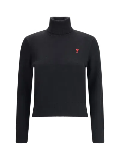 AMI ALEXANDRE MATTIUSSI AMI DE COEUR TURTLENECK SWEATER