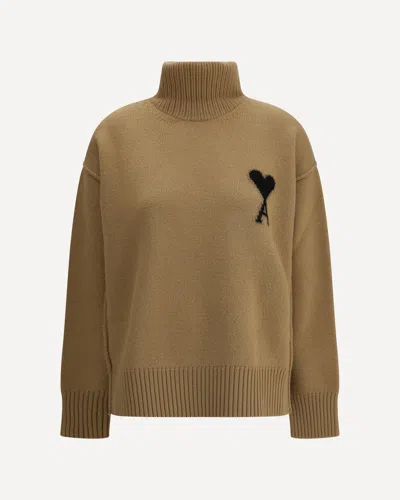 AMI ALEXANDRE MATTIUSSI AMI DE COEUR TURTLENECK SWEATER