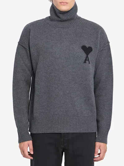 AMI ALEXANDRE MATTIUSSI AMI DE COEUR TURTLENECK SWEATER